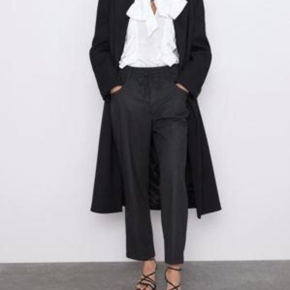 NWOT Zara Easy Pajama Pinstripe Pants - Picture 3 of 7